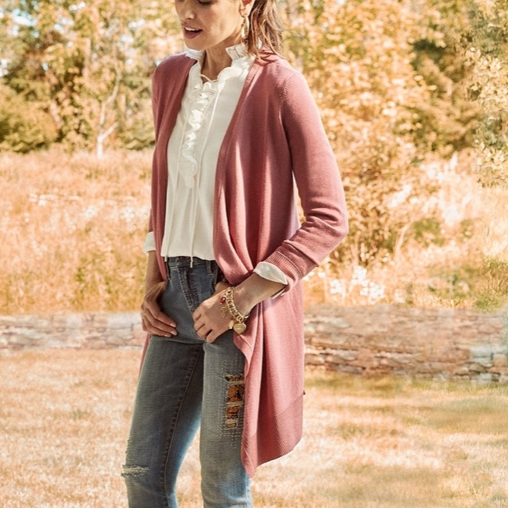 Chico’s Drape Cardigan